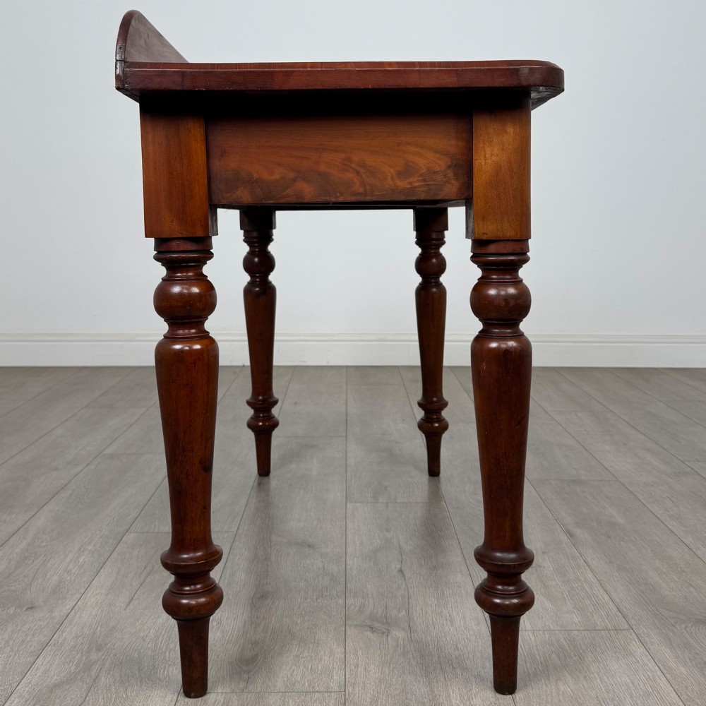 Antique 19th Century Victorian Writing Table In Mahogany View VII
