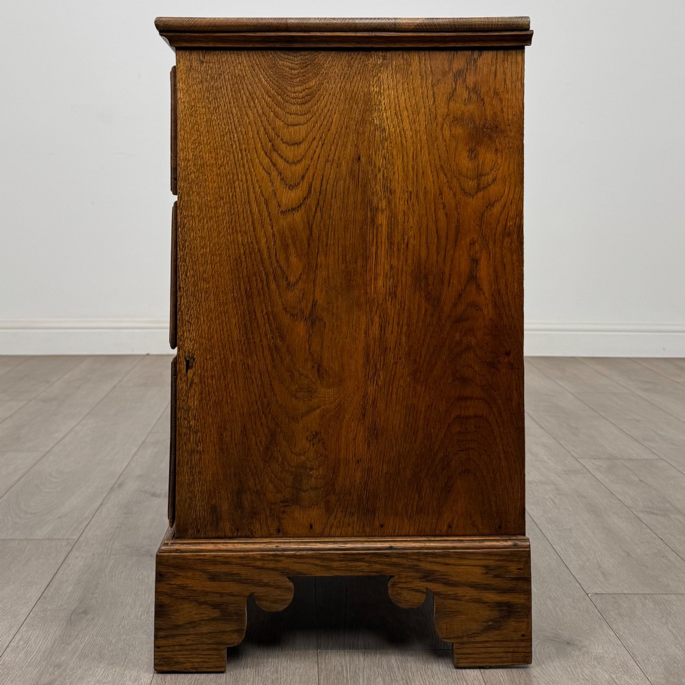 Antique 20th Century Small Chest Of Drawers In Oak View III