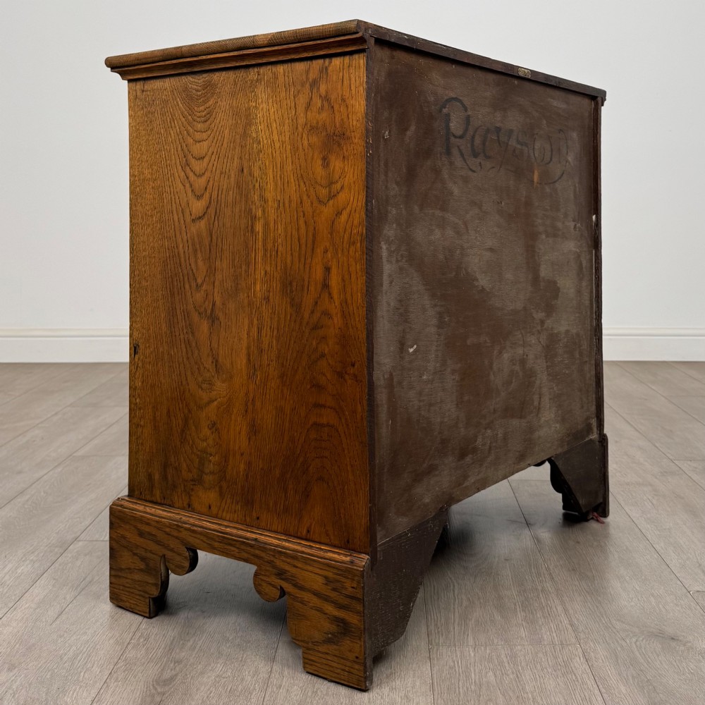 Antique 20th Century Small Chest Of Drawers In Oak View IV