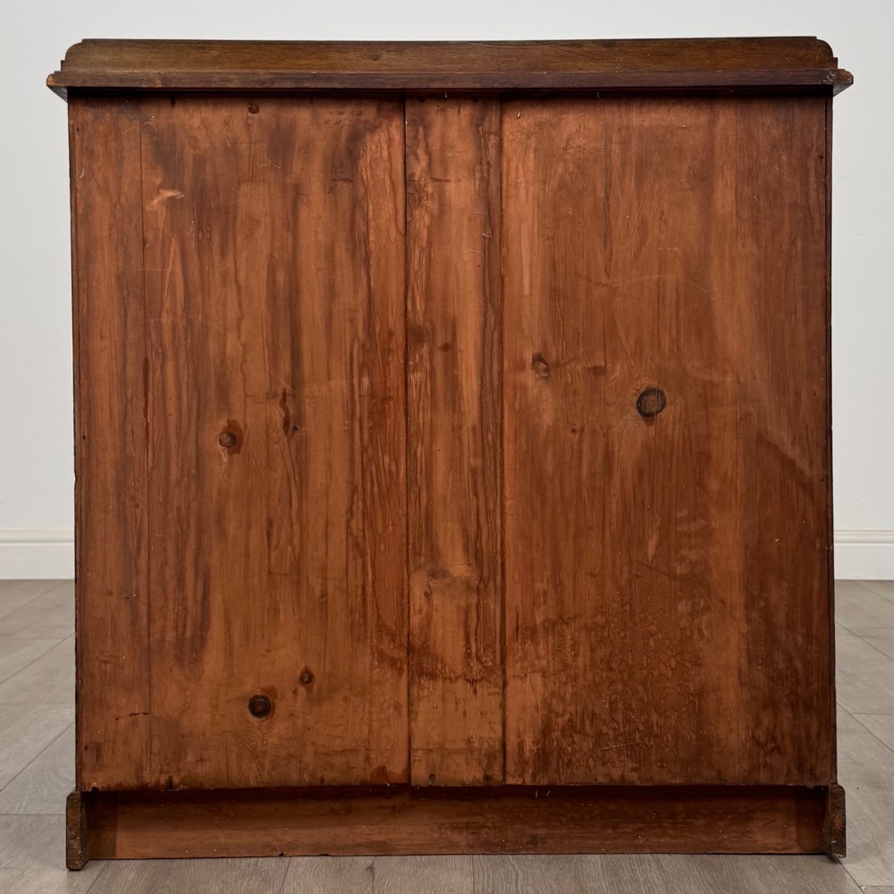 Antique 19th Century Small Victorian Cupboard In Mahogany View VI