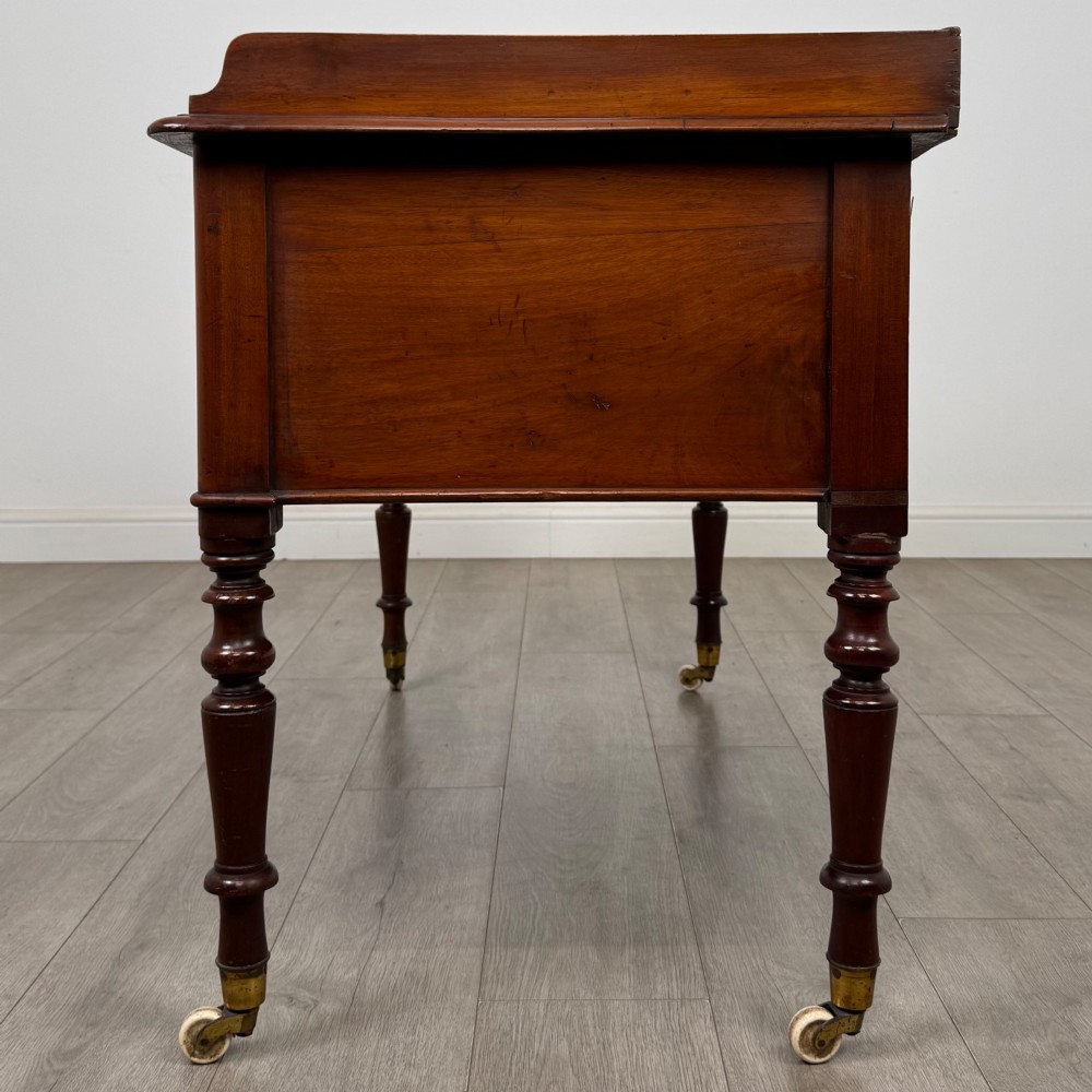Antique 19th Century Victorian Writing Table In Mahogany View III