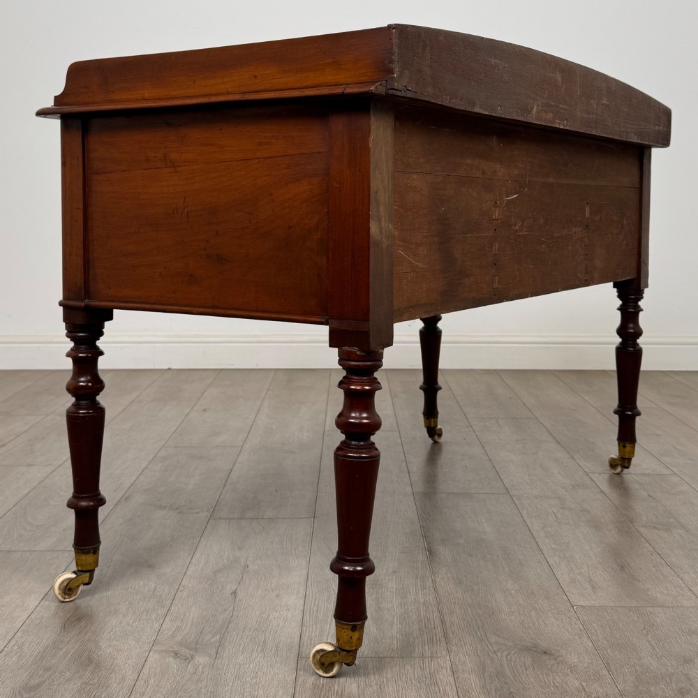 Antique 19th Century Victorian Writing Table In Mahogany View IV