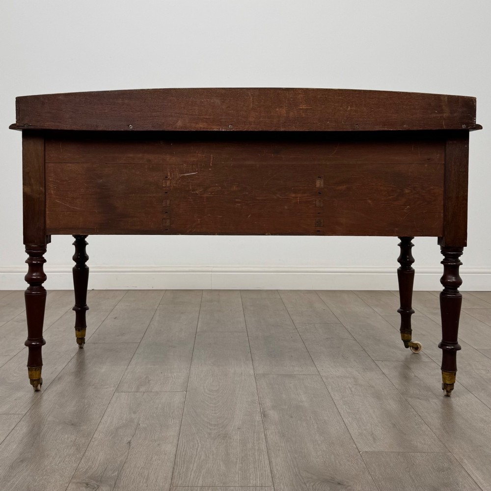 Antique 19th Century Victorian Writing Table In Mahogany View V