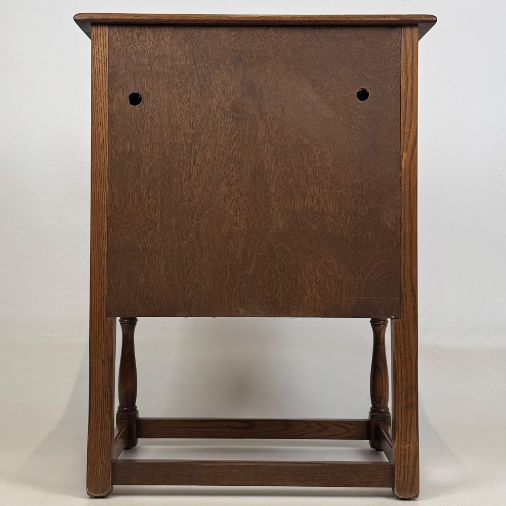 Antique 20th Century Small Chest Of Drawers In Oak View V
