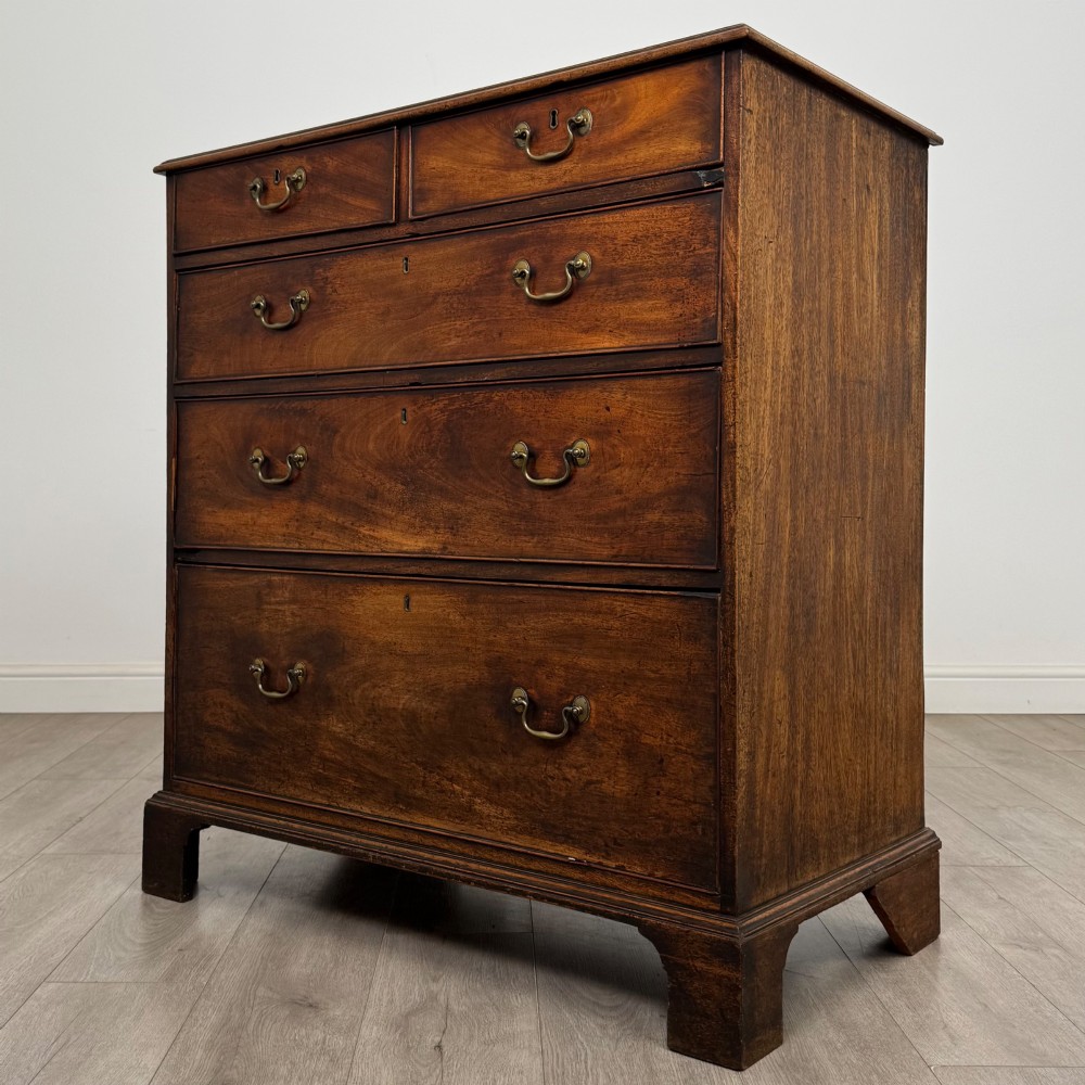 Antique 18th Century Georgian Mahogany Chest Of Drawers View II
