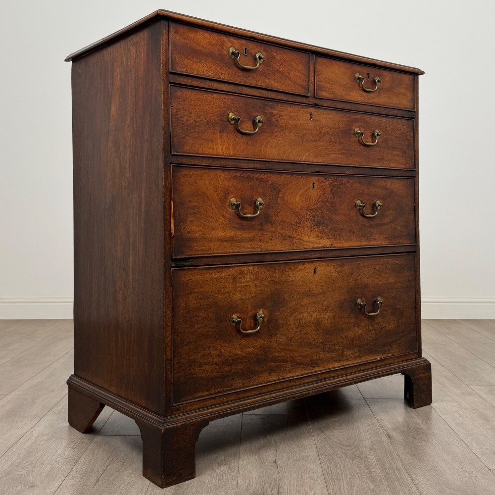 Antique 18th Century Georgian Mahogany Chest Of Drawers View VIII