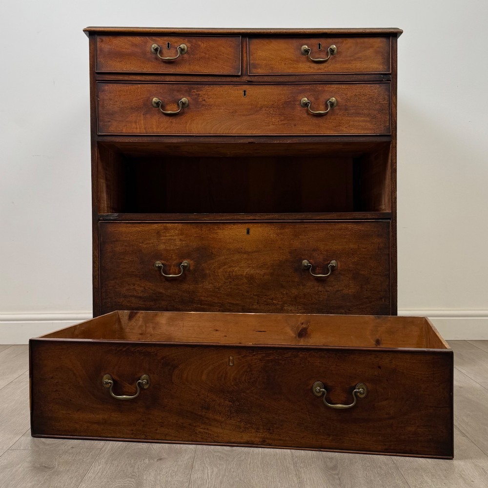 Antique 18th Century Georgian Mahogany Chest Of Drawers View X