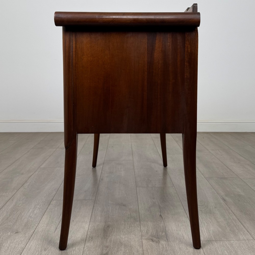 Antique 20th Century Edwardian Sideboard In Burr Walnut View IV