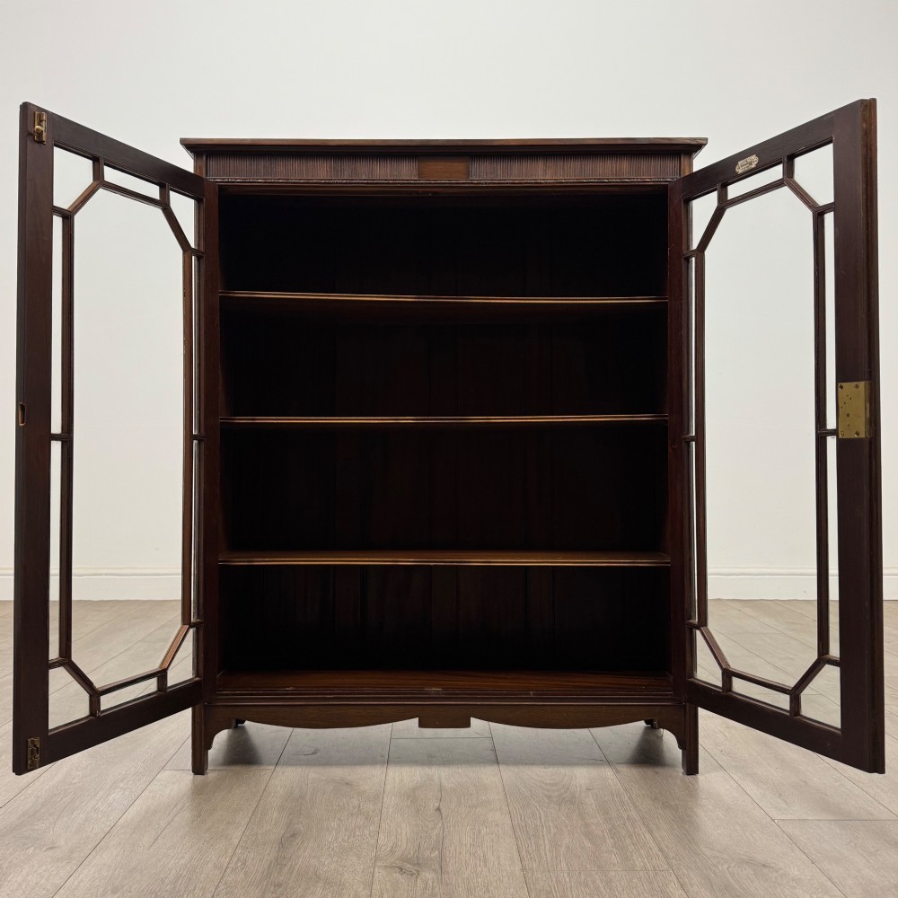 Antique 20th Century Display Cabinet By Warring & Gillows LTD View II