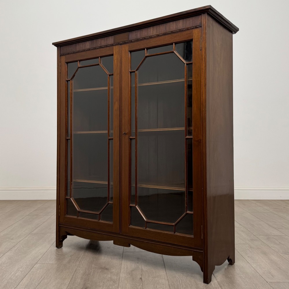 Antique 20th Century Display Cabinet By Warring & Gillows LTD View III