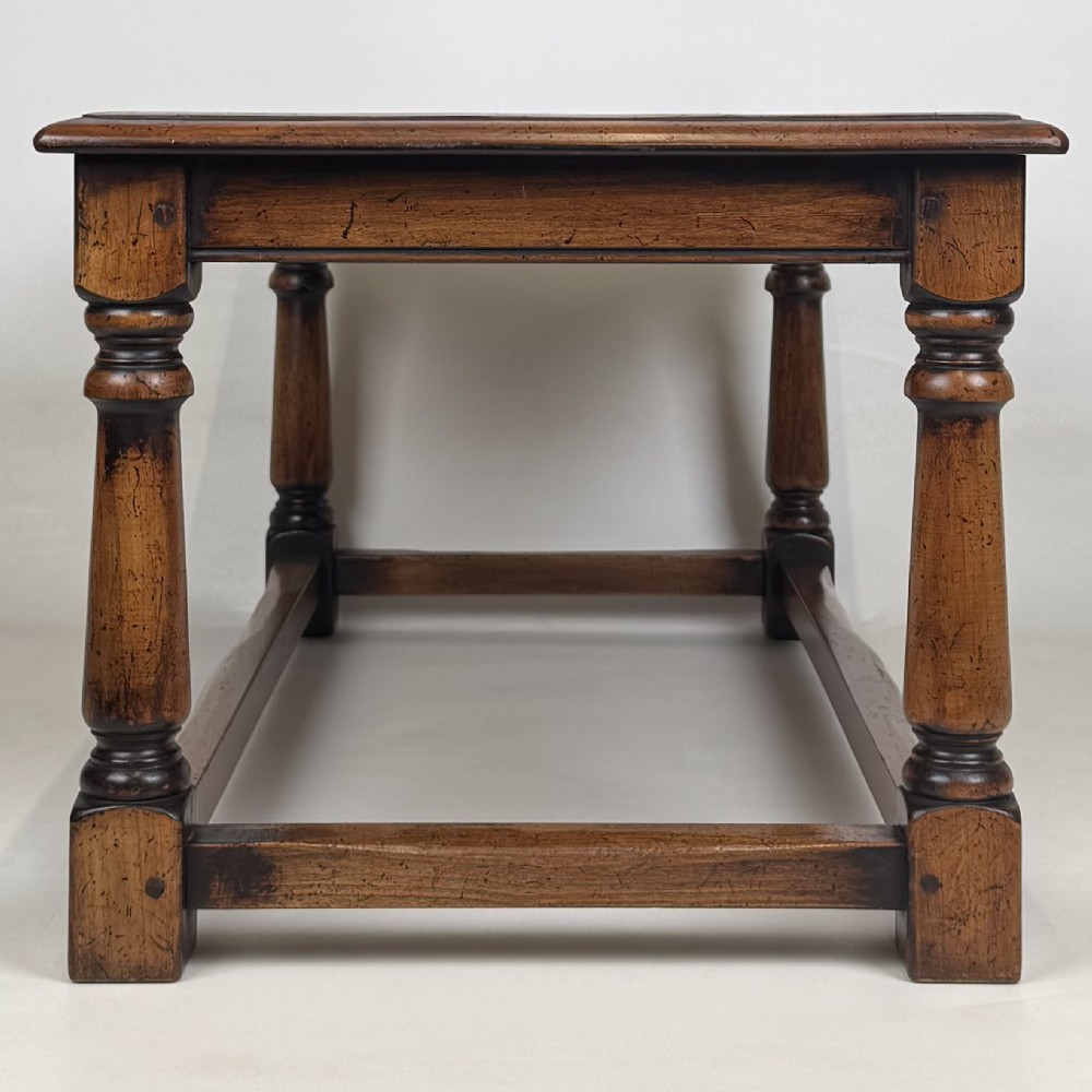 Antique 20th Century Good Quality Coffee Table In Elm View VII