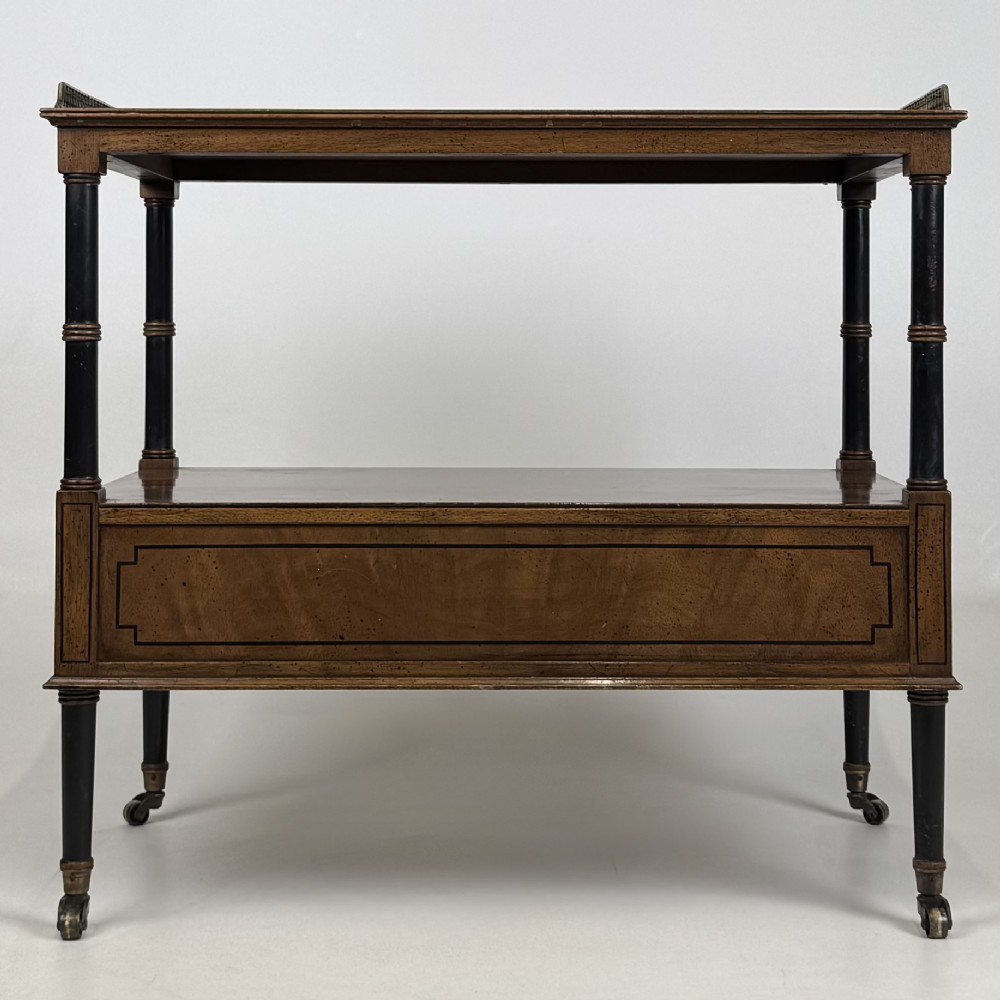 Antique 20th Century Regency Style Cabinet In Mahogany View II