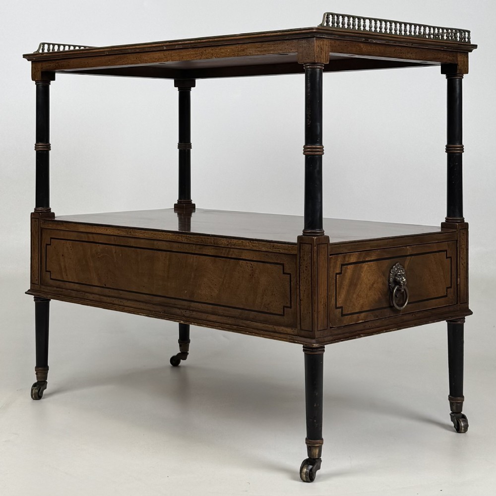 Antique 20th Century Regency Style Cabinet In Mahogany View III