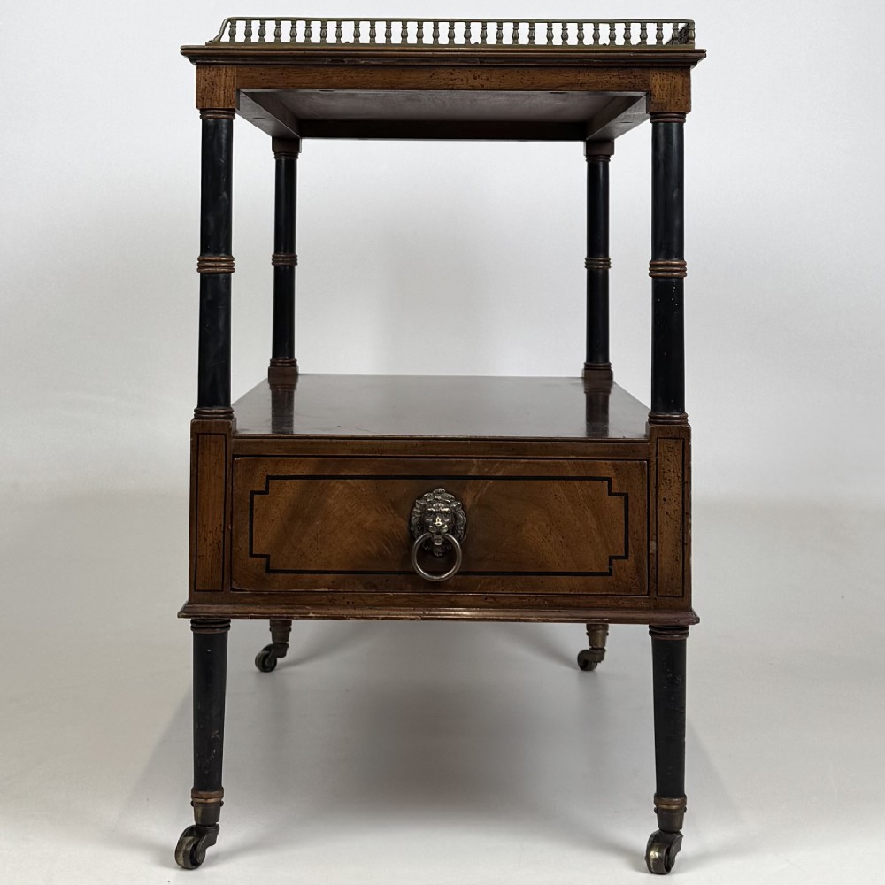 Antique 20th Century Regency Style Cabinet In Mahogany View IV