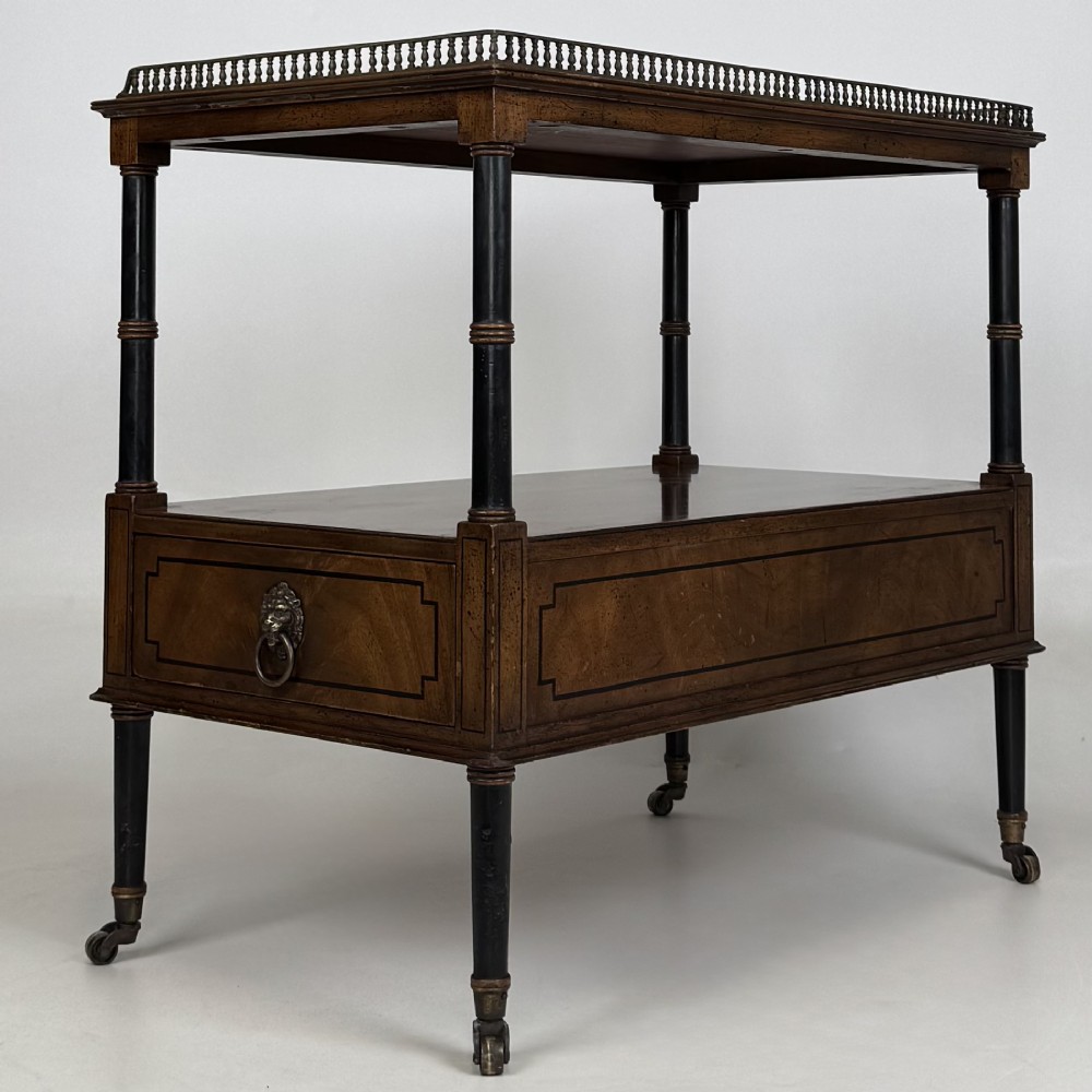 Antique 20th Century Regency Style Cabinet In Mahogany View V