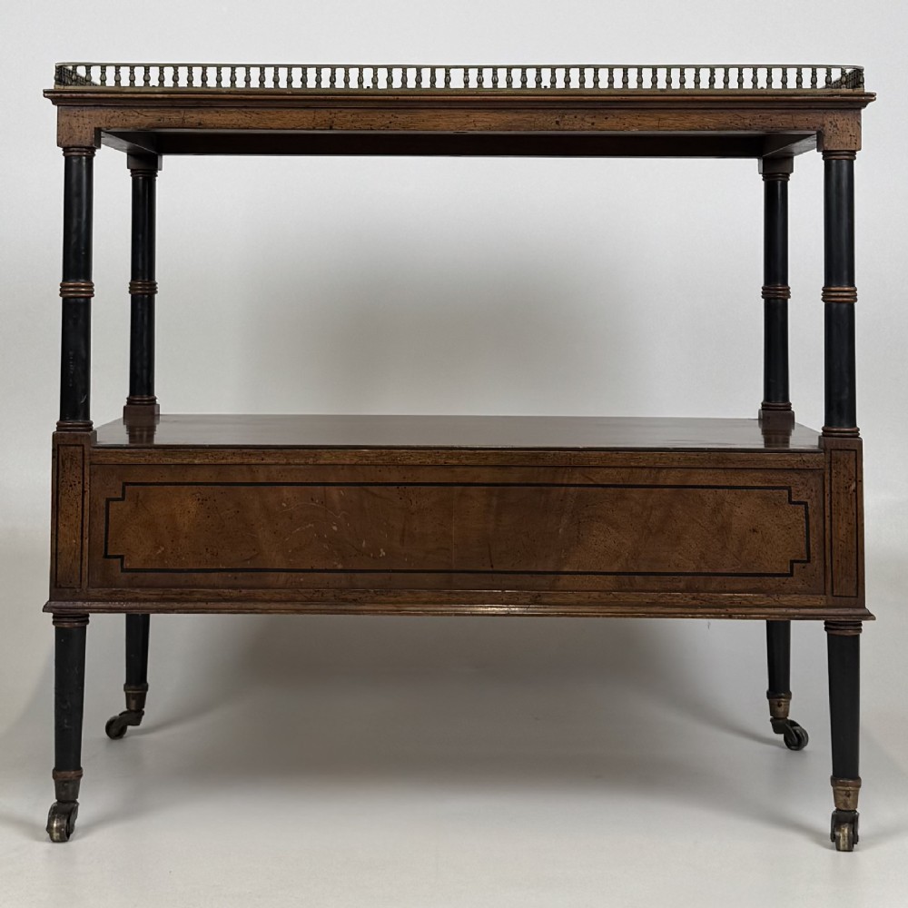Antique 20th Century Regency Style Cabinet In Mahogany View VI
