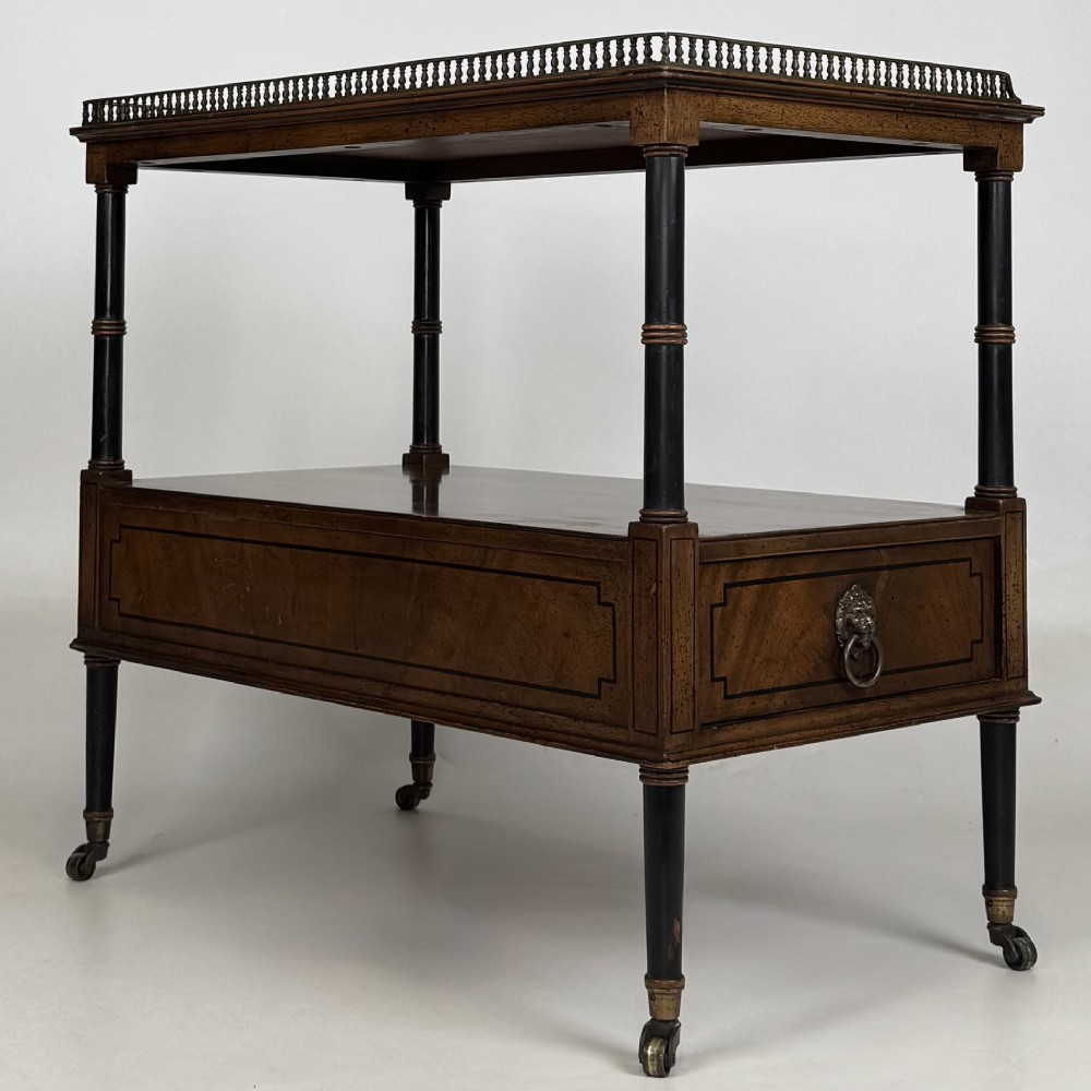 Antique 20th Century Regency Style Cabinet In Mahogany View VII