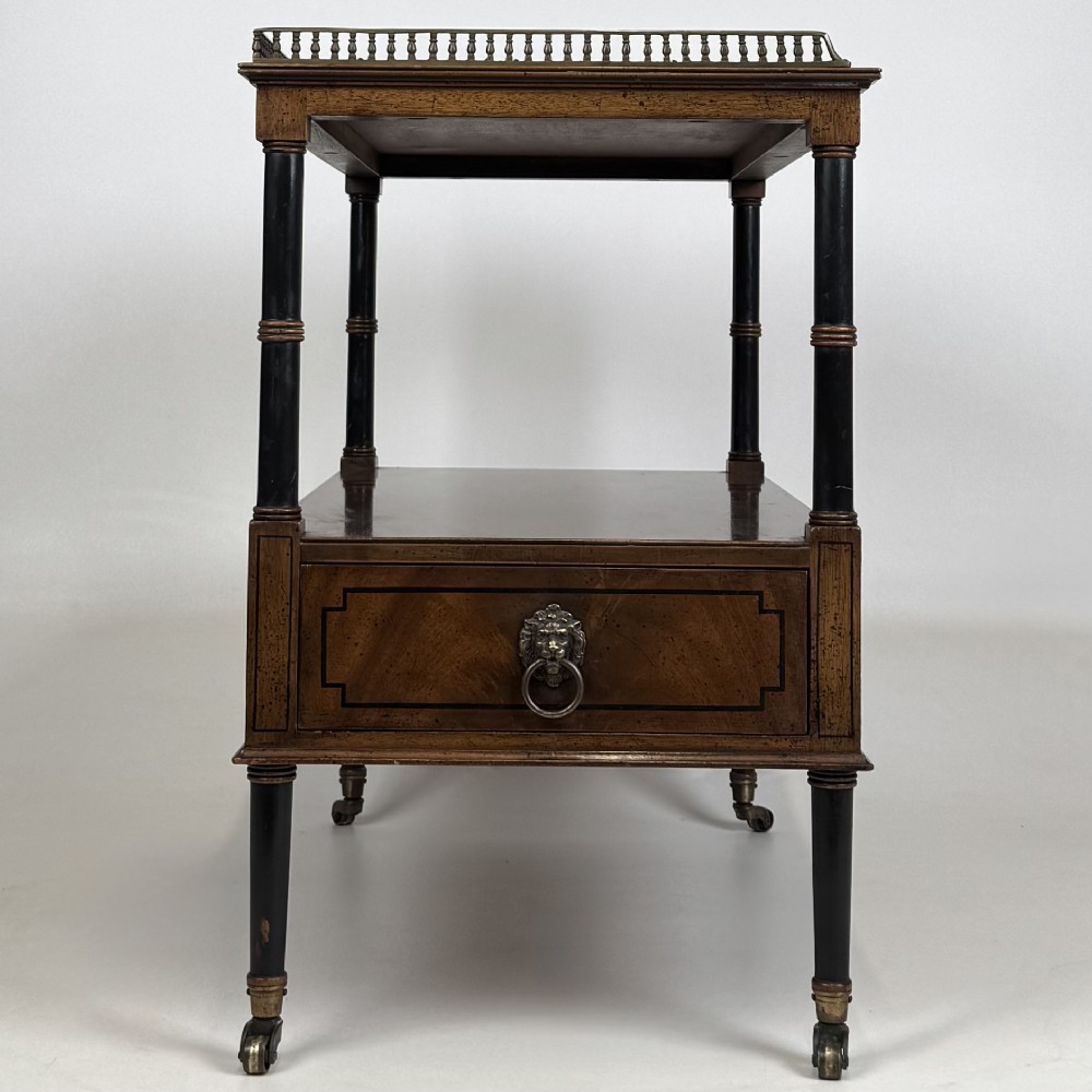 Antique 20th Century Regency Style Cabinet In Mahogany View VIII
