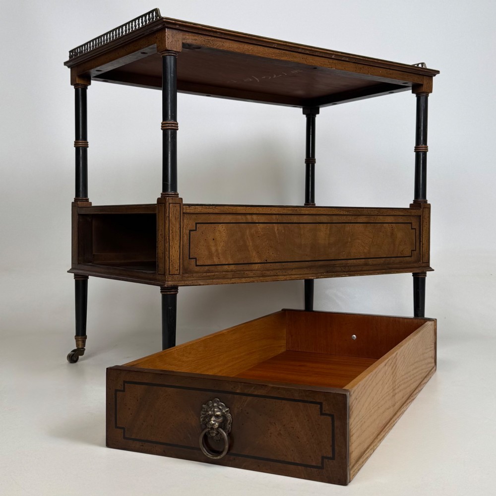 Antique 20th Century Regency Style Cabinet In Mahogany View X