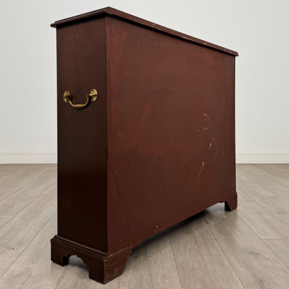 Antique 18th Century Georgian Open Bookcase In Mahogany View V