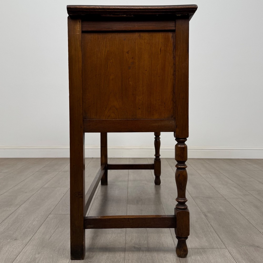Antique 20th Century Edwardian Cupboard In Oak View VIII