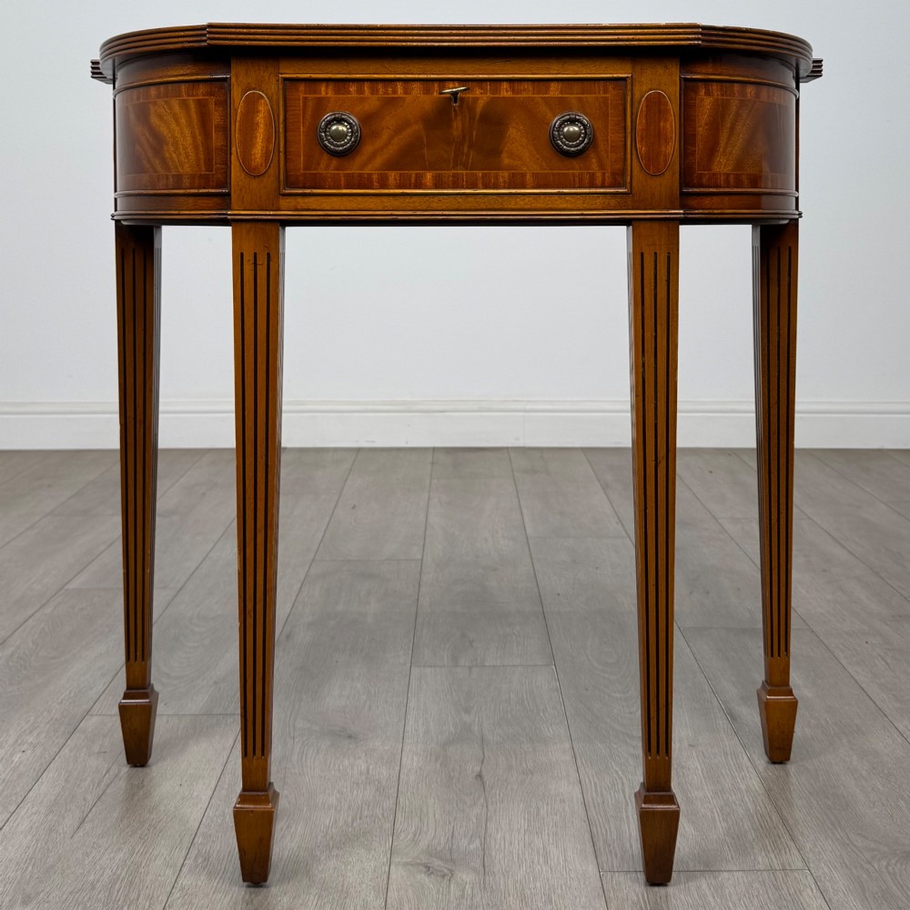 Antique 20th Century Mahogany Side Table By E G Hudson