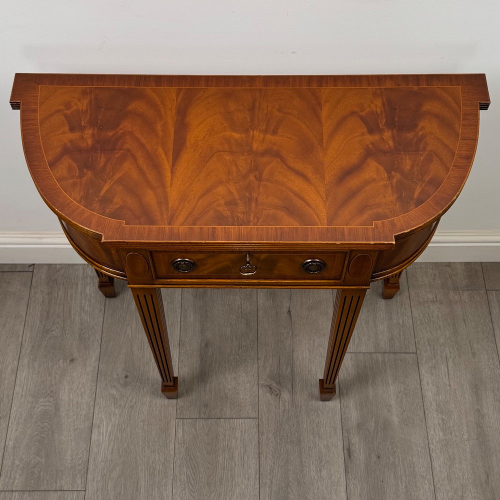 Antique 20th Century Mahogany Side Table By E G Hudson View IX