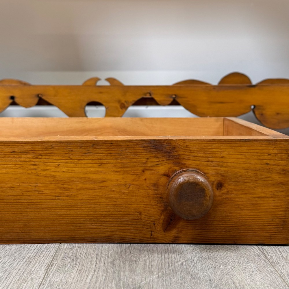 Antique 20th Century Farmhouse Dresser Base In Pine View XI