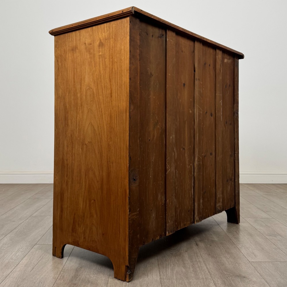 Antique 20th Century Edwardian Chest Of Drawers In Oak View IV