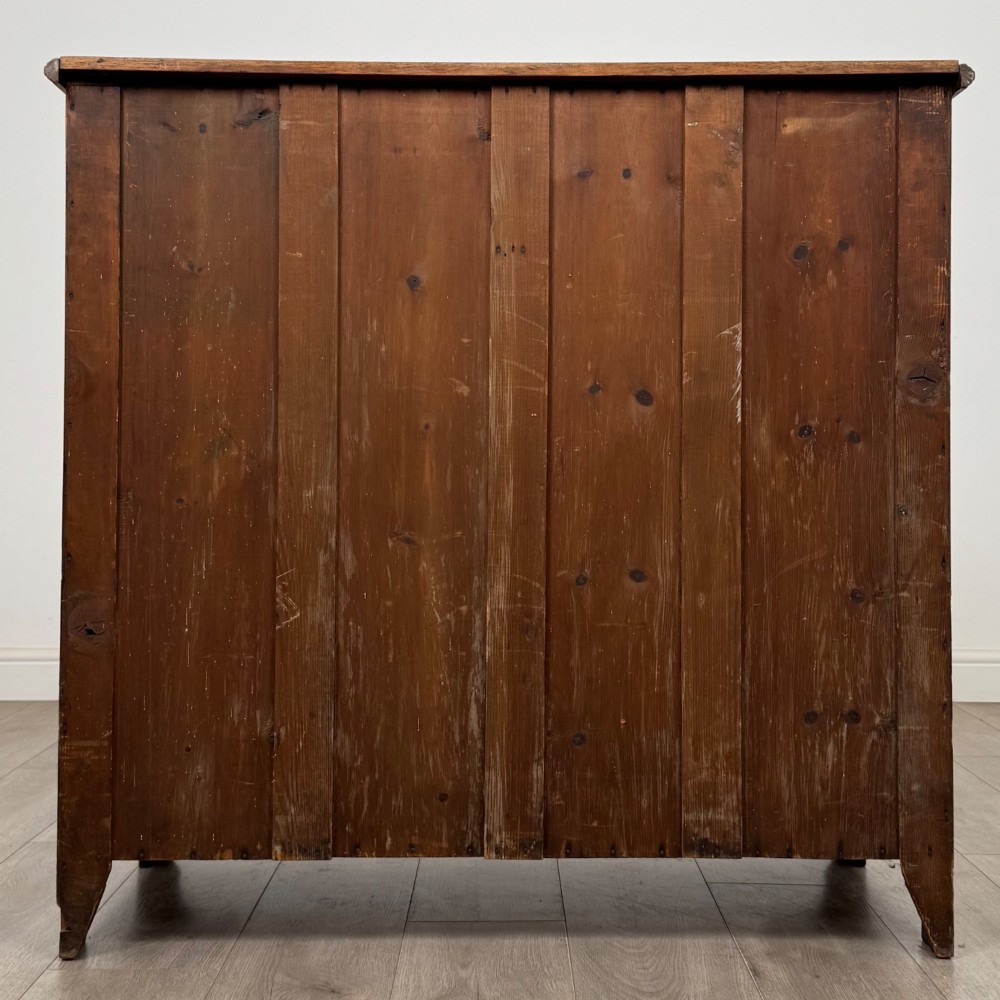 Antique 20th Century Edwardian Chest Of Drawers In Oak View V
