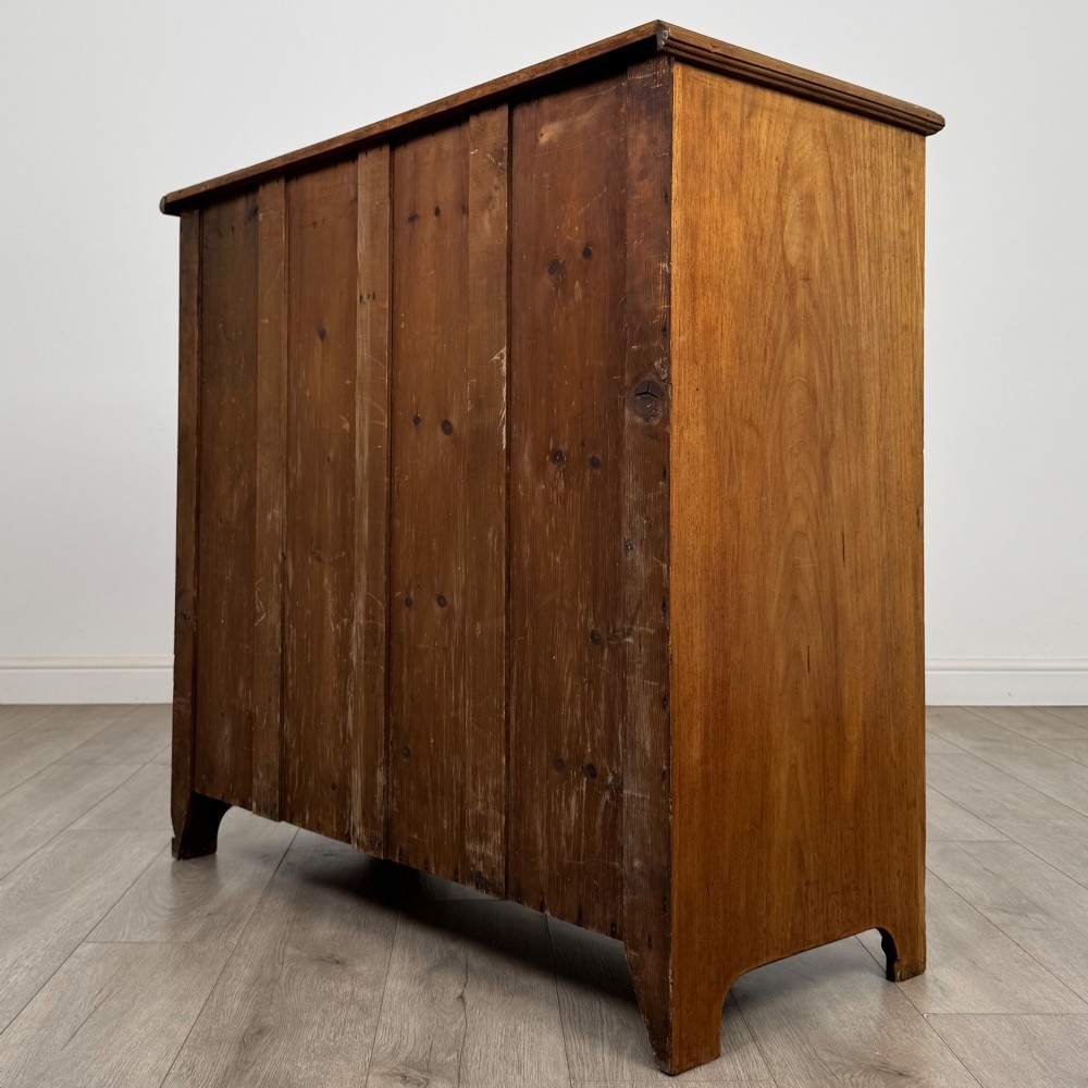 Antique 20th Century Edwardian Chest Of Drawers In Oak View VI