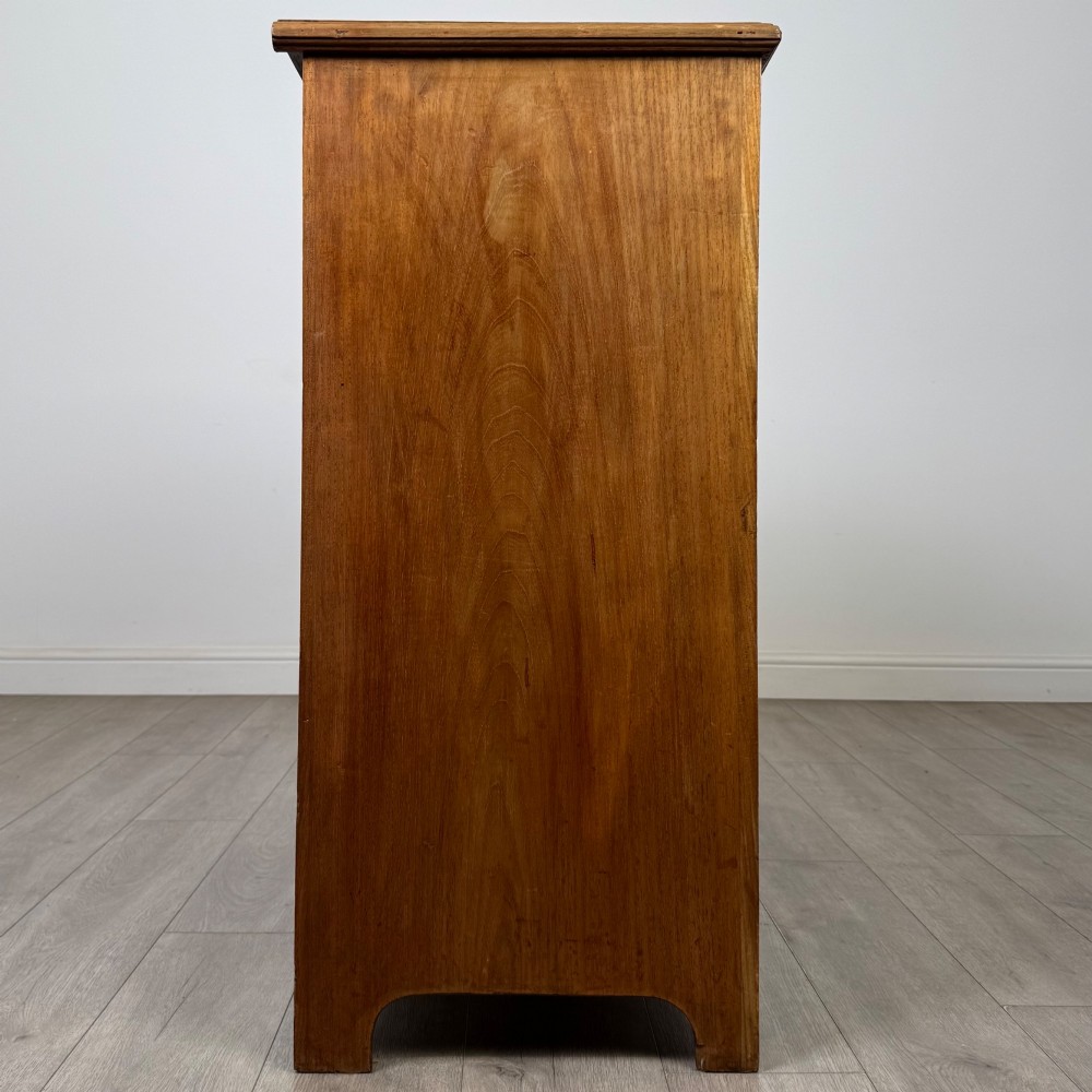 Antique 20th Century Edwardian Chest Of Drawers In Oak View VII