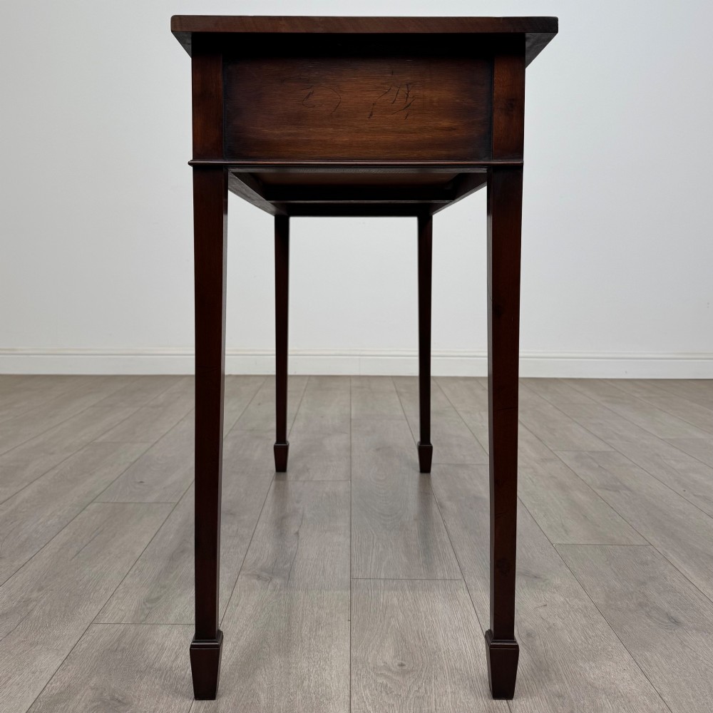 Antique 20th Century Good Quality Writing Table In Mahogany View III