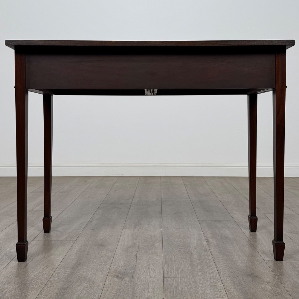 Antique 20th Century Good Quality Writing Table In Mahogany View V