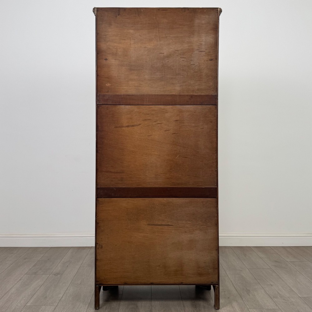 Antique 20th Century Edwardian Wardrobe In Oak View VI