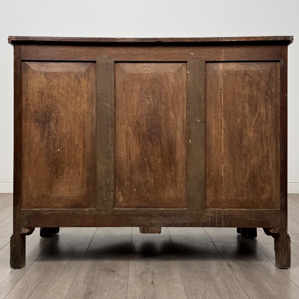Antique 18th Century Georgian Oak Mule Chest Of Fine Quality View V