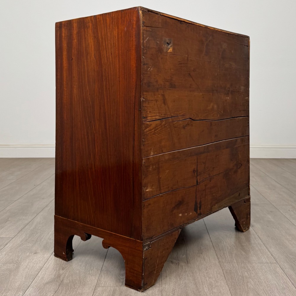 Antique 18th Century Small Georgian Chest Of Drawers In Mahogany View IV