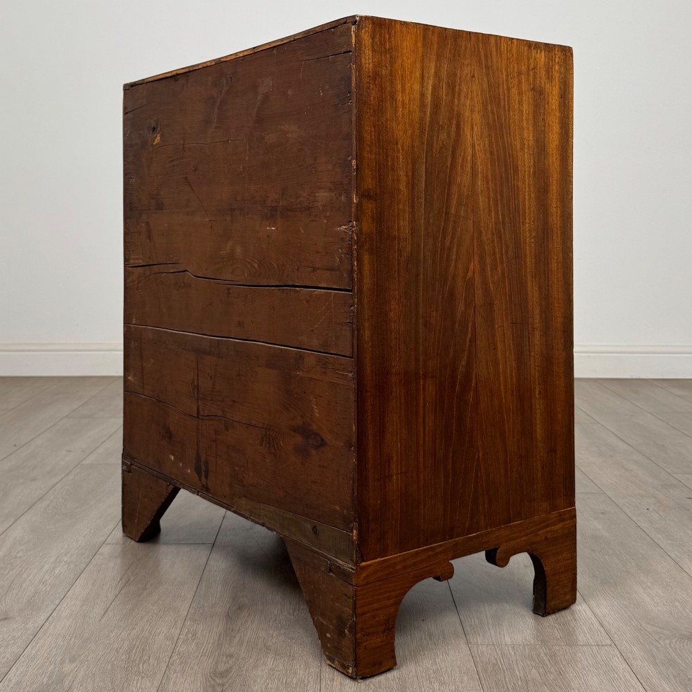 Antique 18th Century Small Georgian Chest Of Drawers In Mahogany View VI