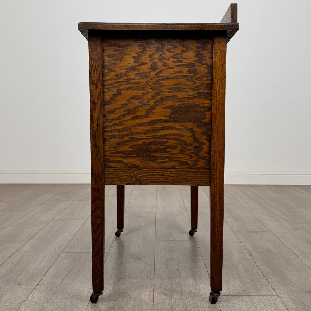 Antique 20th Century Edwardian Chest Of Drawers In Oak View III