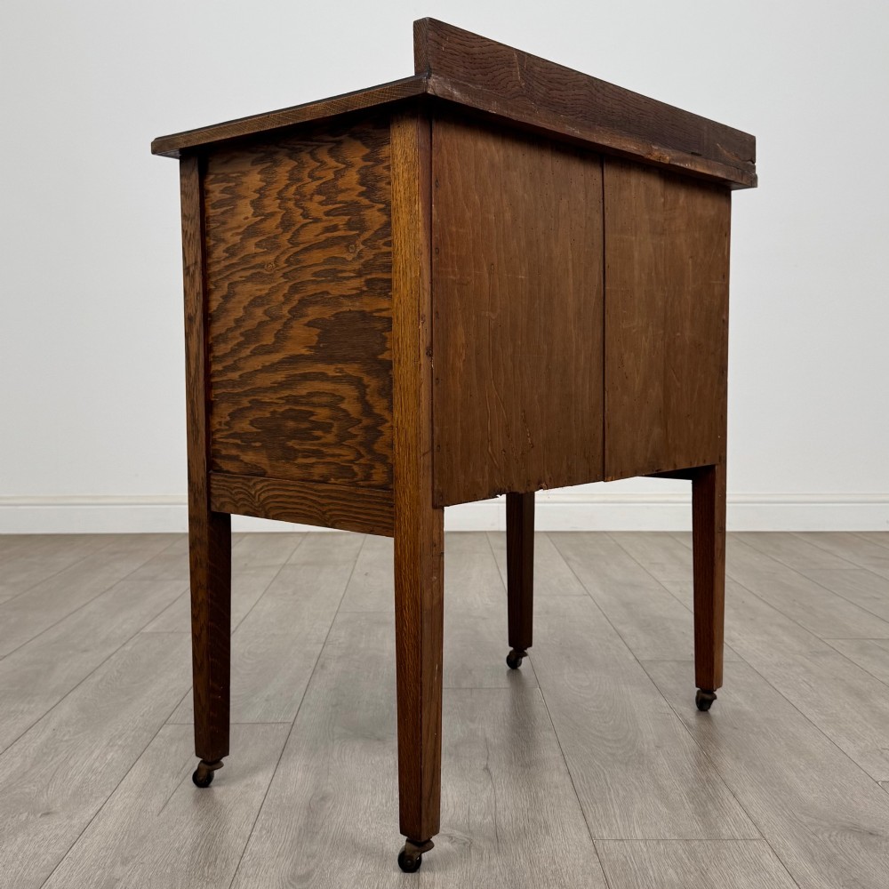 Antique 20th Century Edwardian Chest Of Drawers In Oak View IV