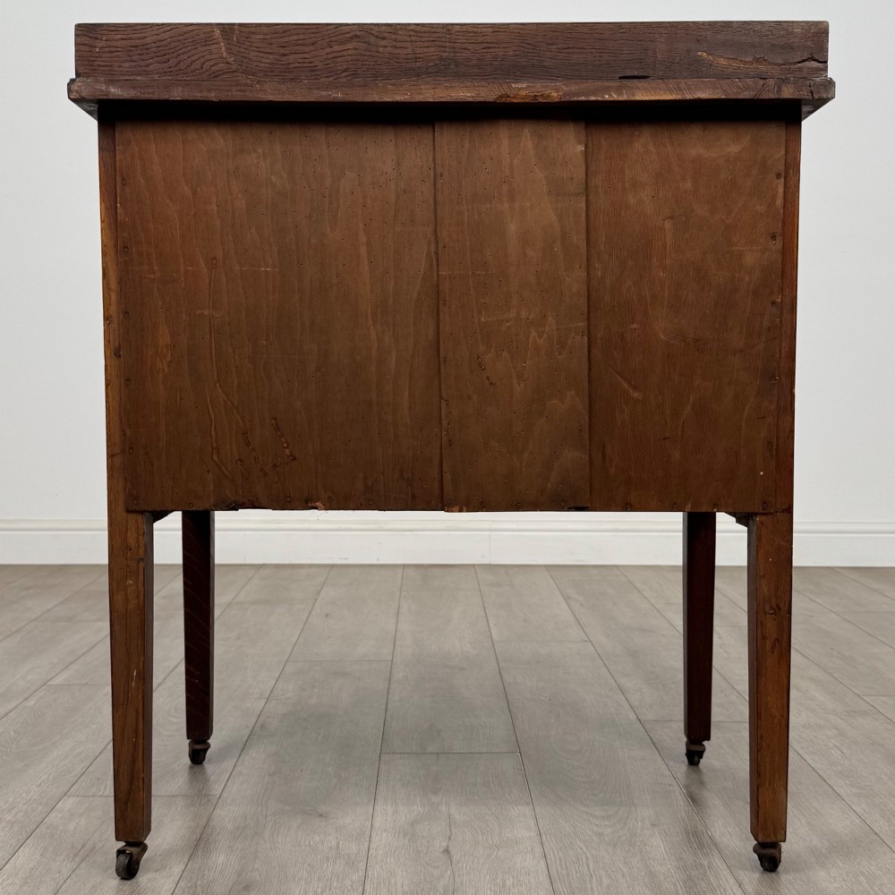 Antique 20th Century Edwardian Chest Of Drawers In Oak View V