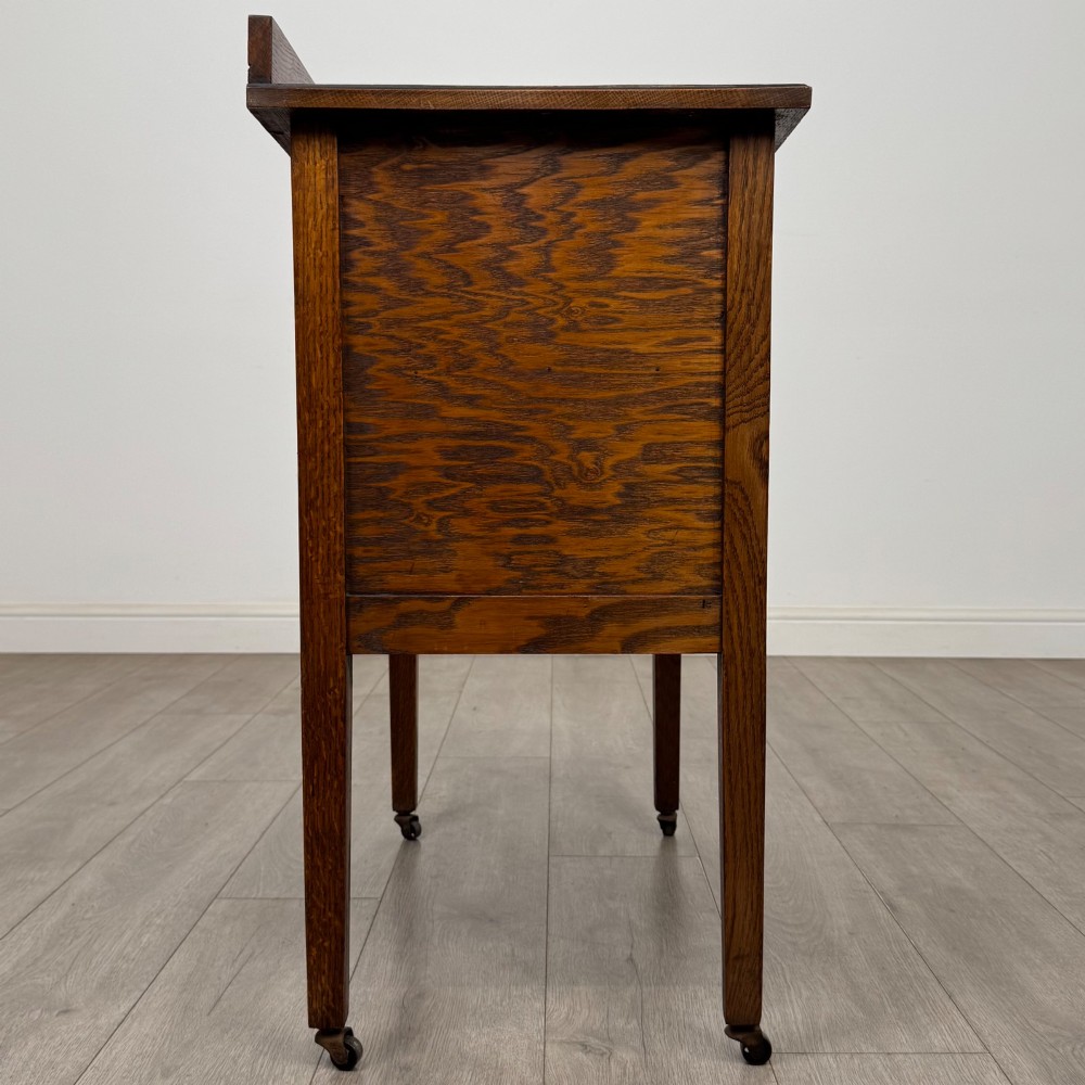 Antique 20th Century Edwardian Chest Of Drawers In Oak View VII