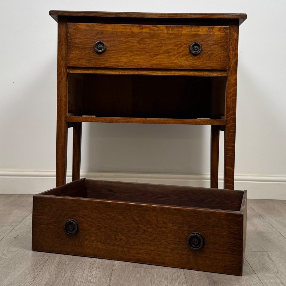 Antique 20th Century Edwardian Chest Of Drawers In Oak View X