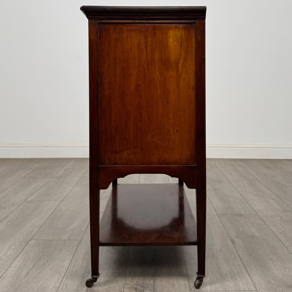 Antique 20th Century Edwardian Cabinet In Mahogany View IV