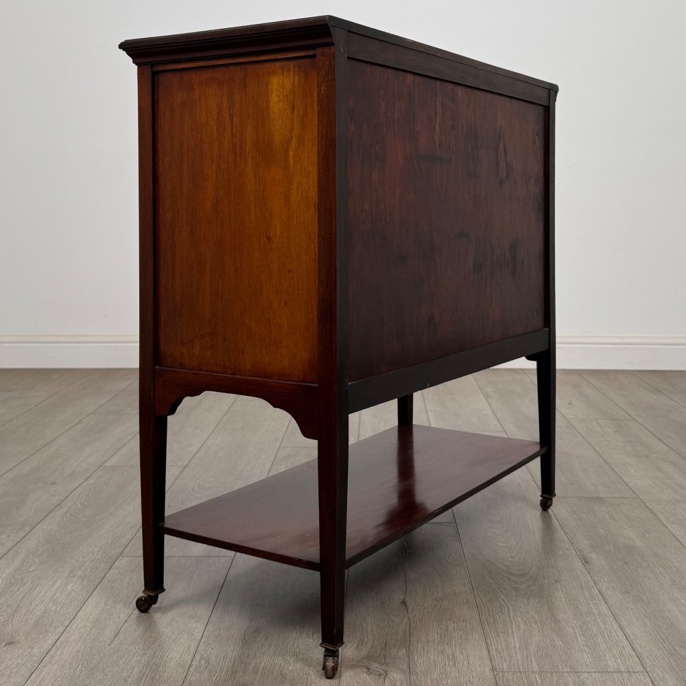 Antique 20th Century Edwardian Cabinet In Mahogany View V