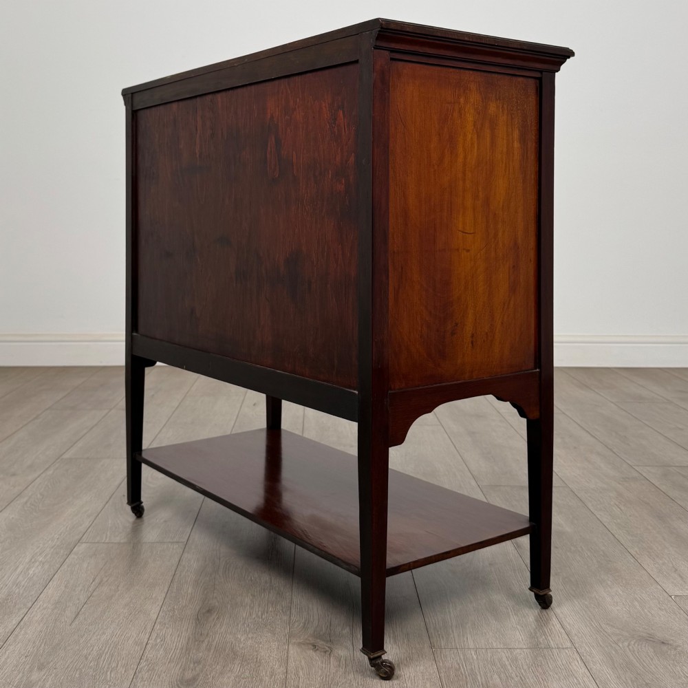 Antique 20th Century Edwardian Cabinet In Mahogany View VII