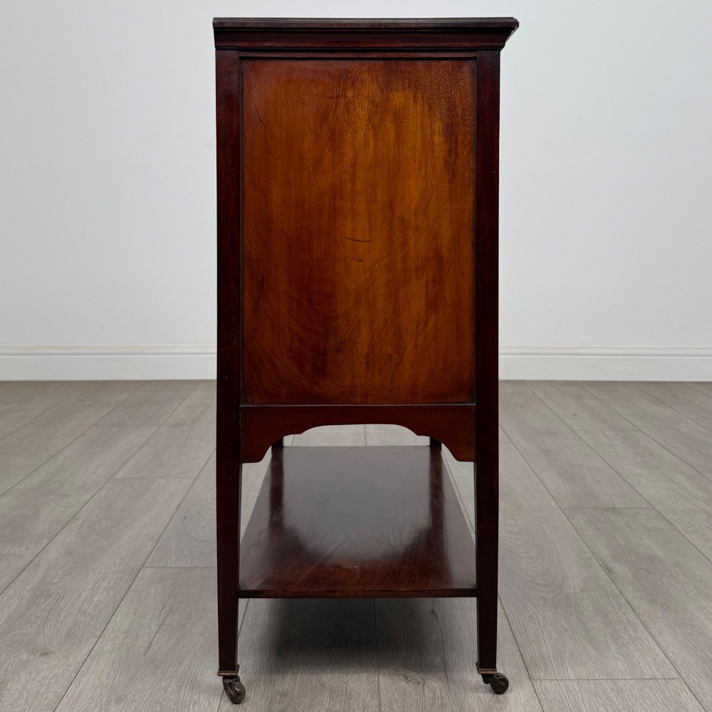 Antique 20th Century Edwardian Cabinet In Mahogany View VIII