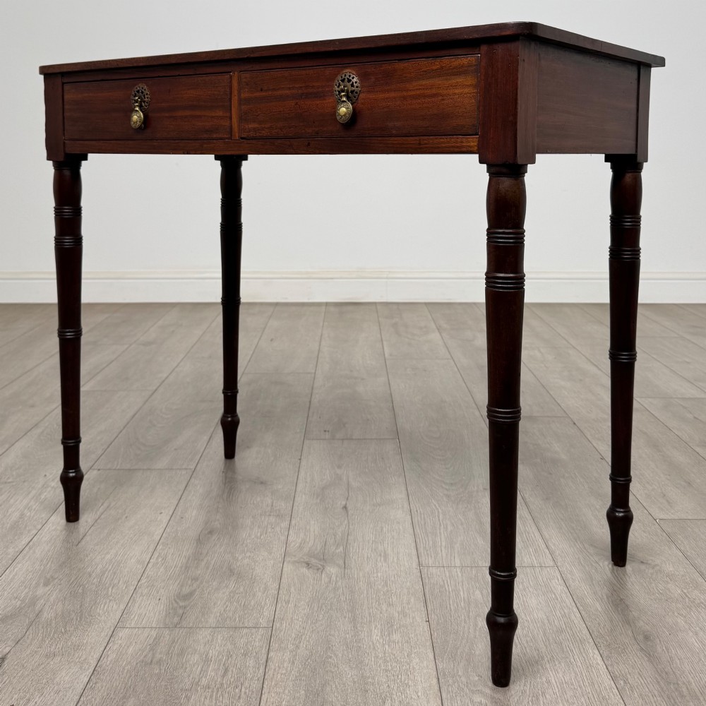 Antique 18th Century Georgian Writing Table In Mahogany View II