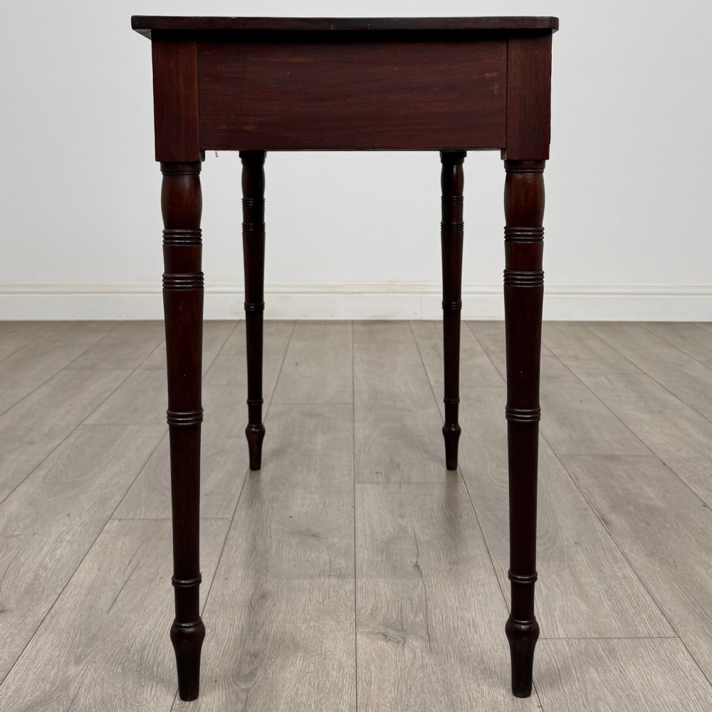 Antique 18th Century Georgian Writing Table In Mahogany View VII