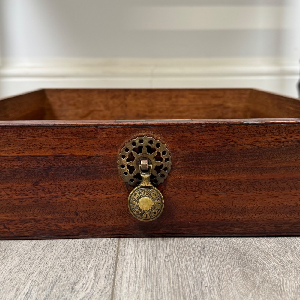 Antique 18th Century Georgian Writing Table In Mahogany View XI